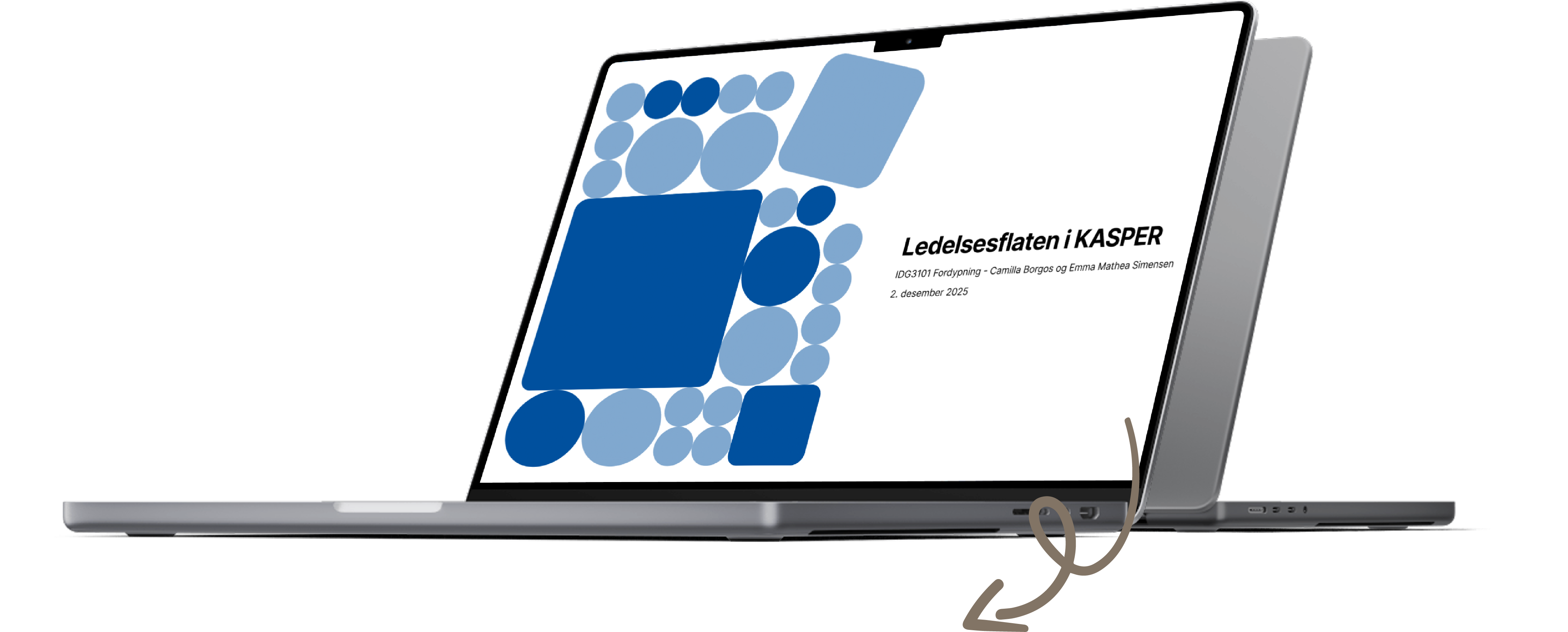 Forside presentasjon av arbeid