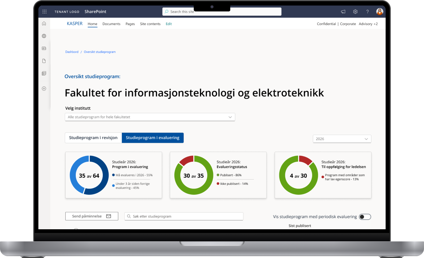 Rollebasert lederflate i KASPER
